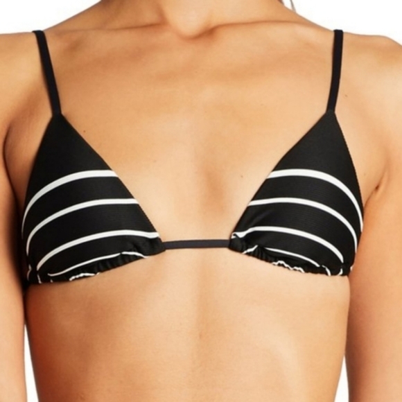 Vitamin A Sol Top Barcelona Bottom Bikini Stripe - Picture 2 of 8